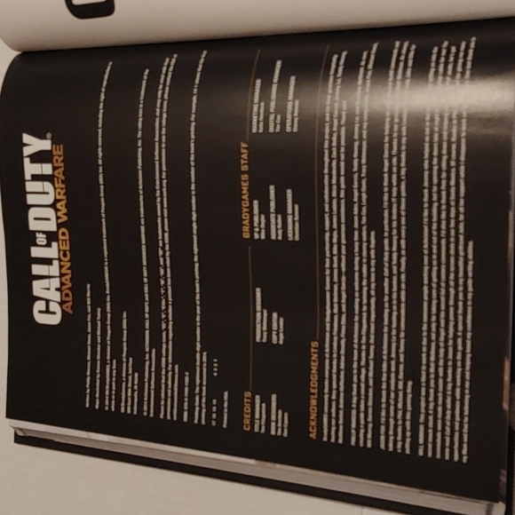 💚Call of duty Advanced Warfare Limited strategy guide - Picture 6 of 7